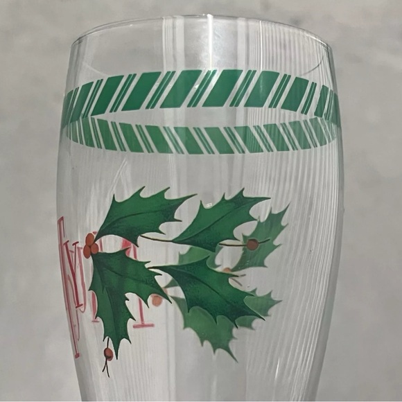 Set of 2 - Naughty and Nice Beer Glasses - Picture 4 of 13